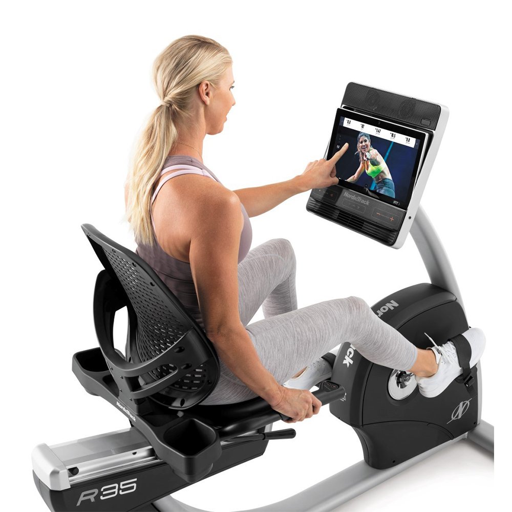 Cardio treniruotės Dviratis Treniruoklis NORDICTRACK R35 patogus naudoti